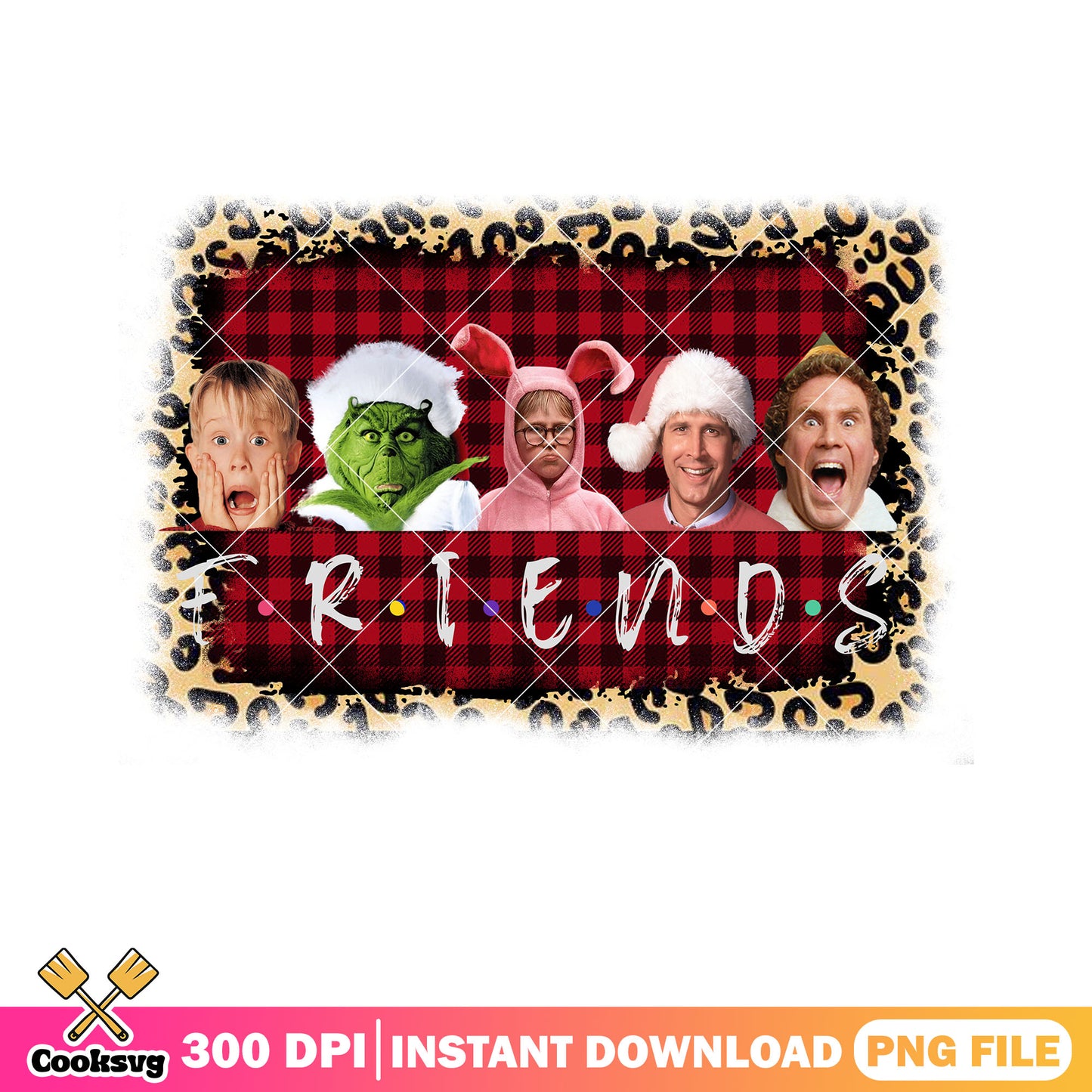 Buddy the elf christmas tv show png, the grinch png, home alone png
