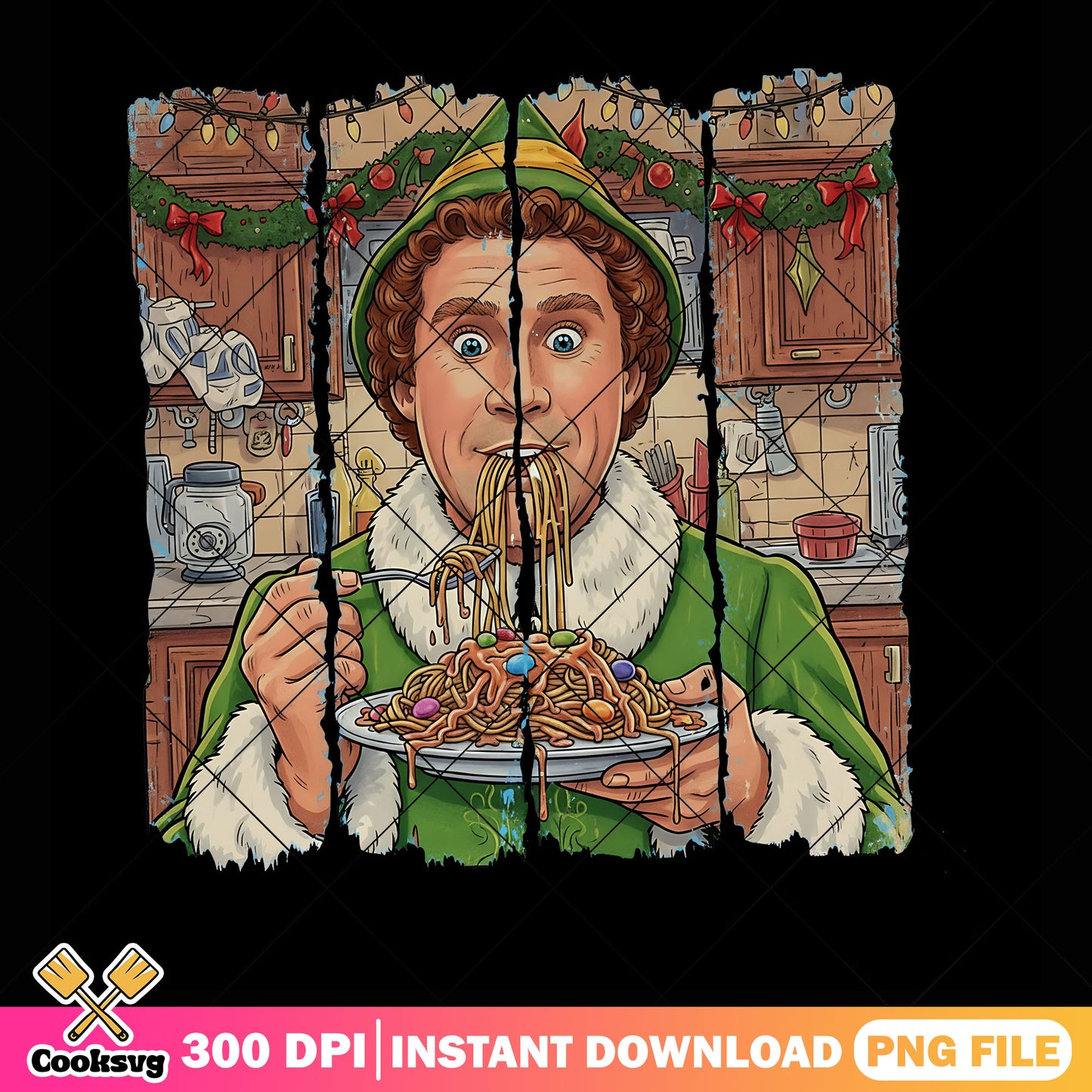 Buddy the elf png, christmas movie png, christmas elf​ png