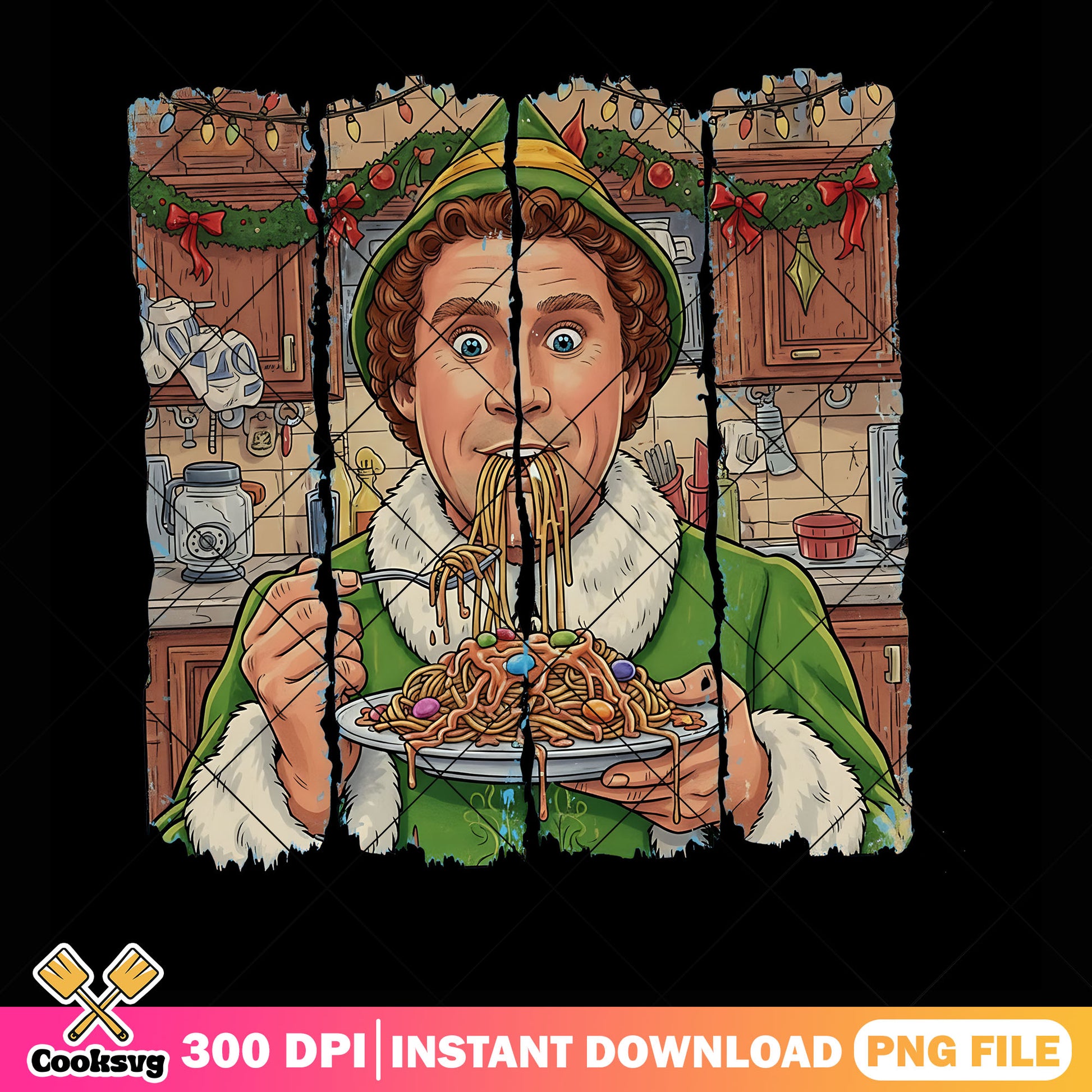 Buddy the elf png, christmas movie png, christmas elf​ png