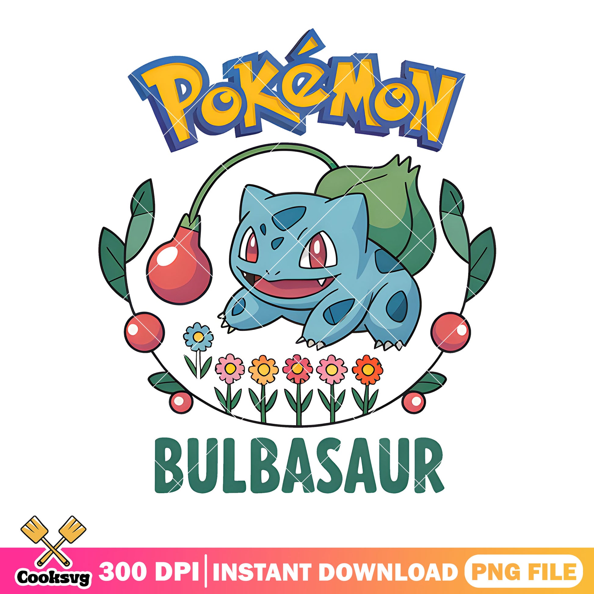 Bulbasaur pokemon poster png, pokemon gifts png, pokemon card png