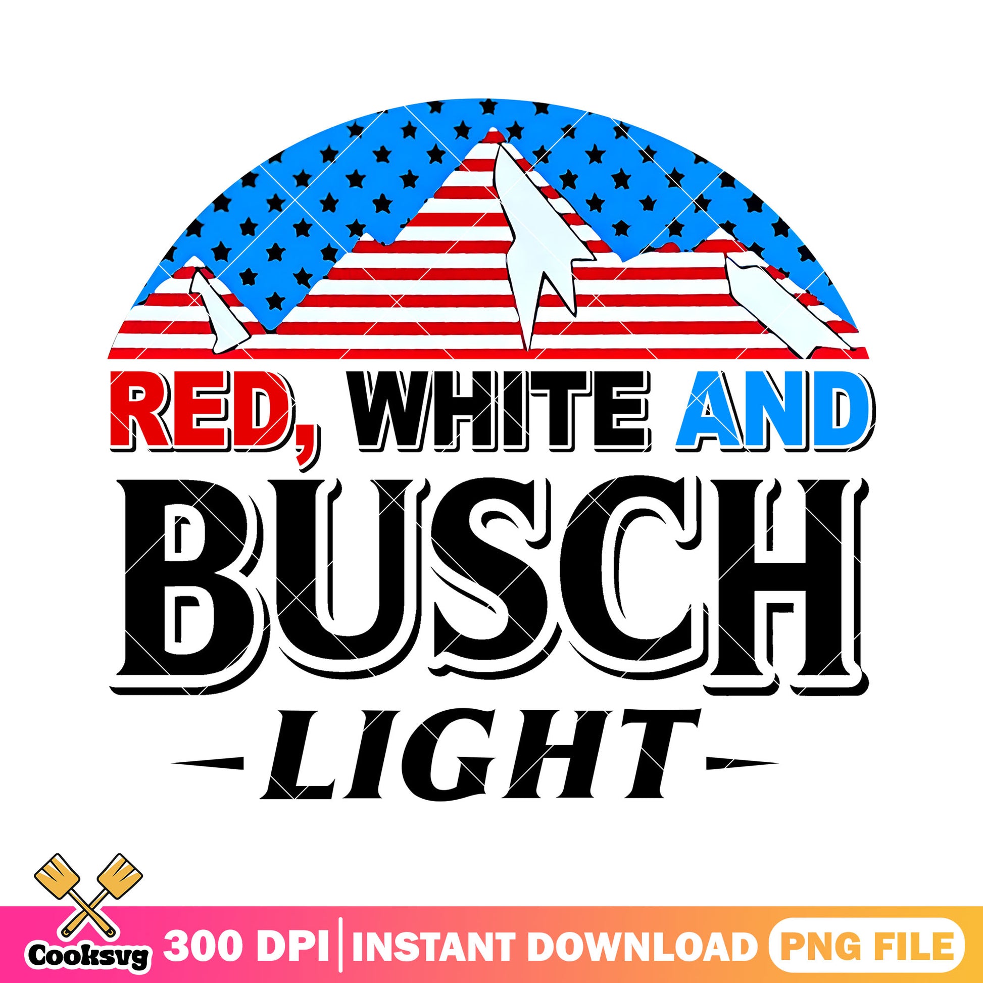 Busch light red white png, busch light logo png, busch light apple png