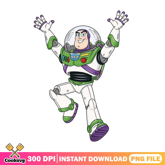 Buzz Lightyear Toy Story PNG, Disney Pixar PNG, Toy Story PNG