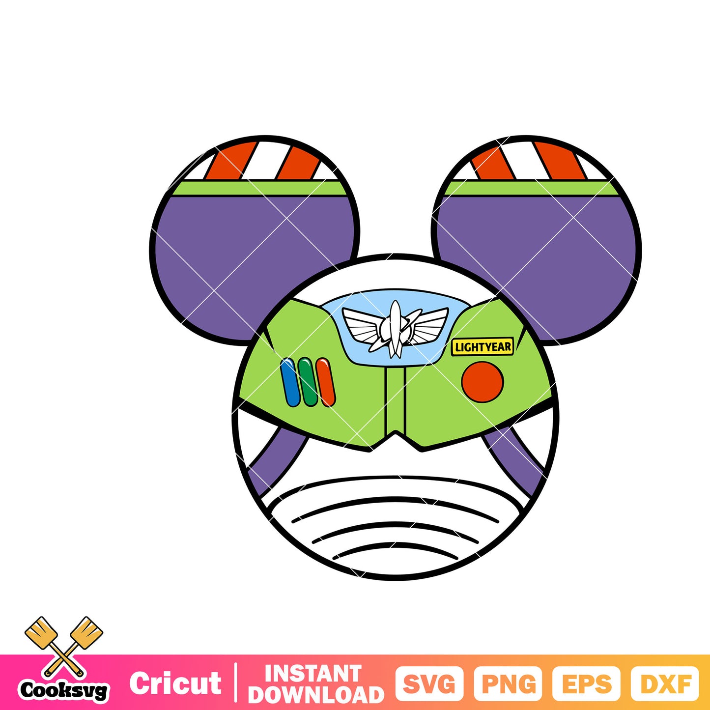 Buzz toy story disney mouse svg, Buzz toy story svg, mickey head svg