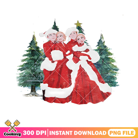 Can we love in christmas png, christmas decor png, white christmas png