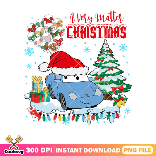 Car sally a very matter christmas png
