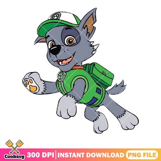 Cartoon rescue dog png, cartoon for kids png, paw patrol​ png