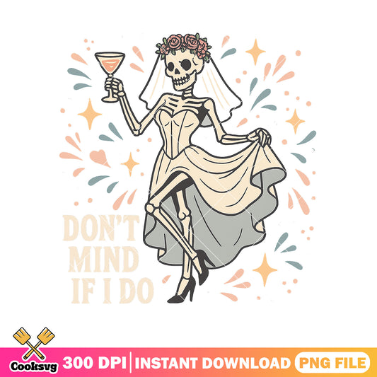 Cheers from skeleton png, halloween fun png, horror bride png