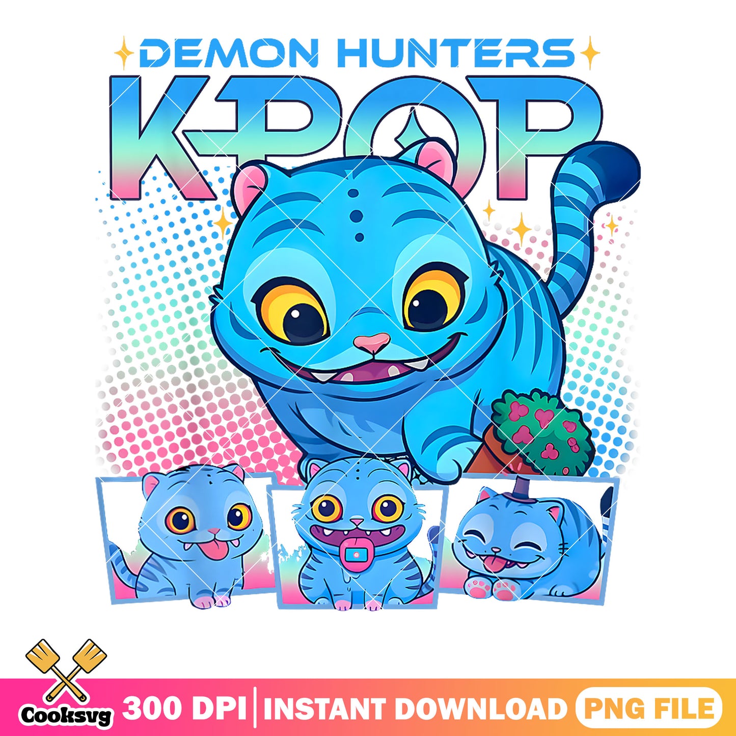 Chibi chubby tiger png, derpy and sussy png, kpop huntrix png