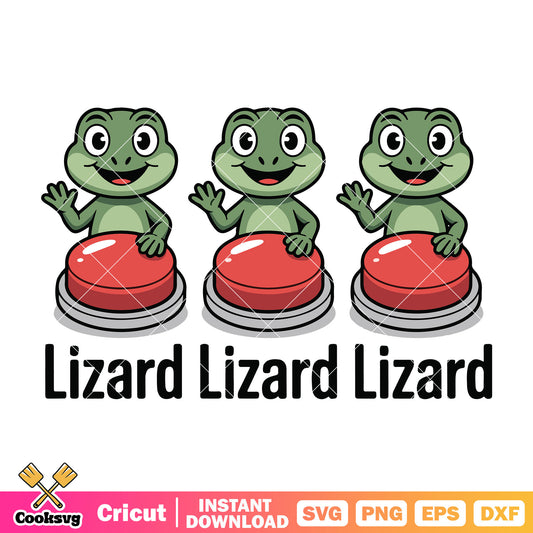 Chibi lizard meme button svg, lizard meme svg, elio lizard svg