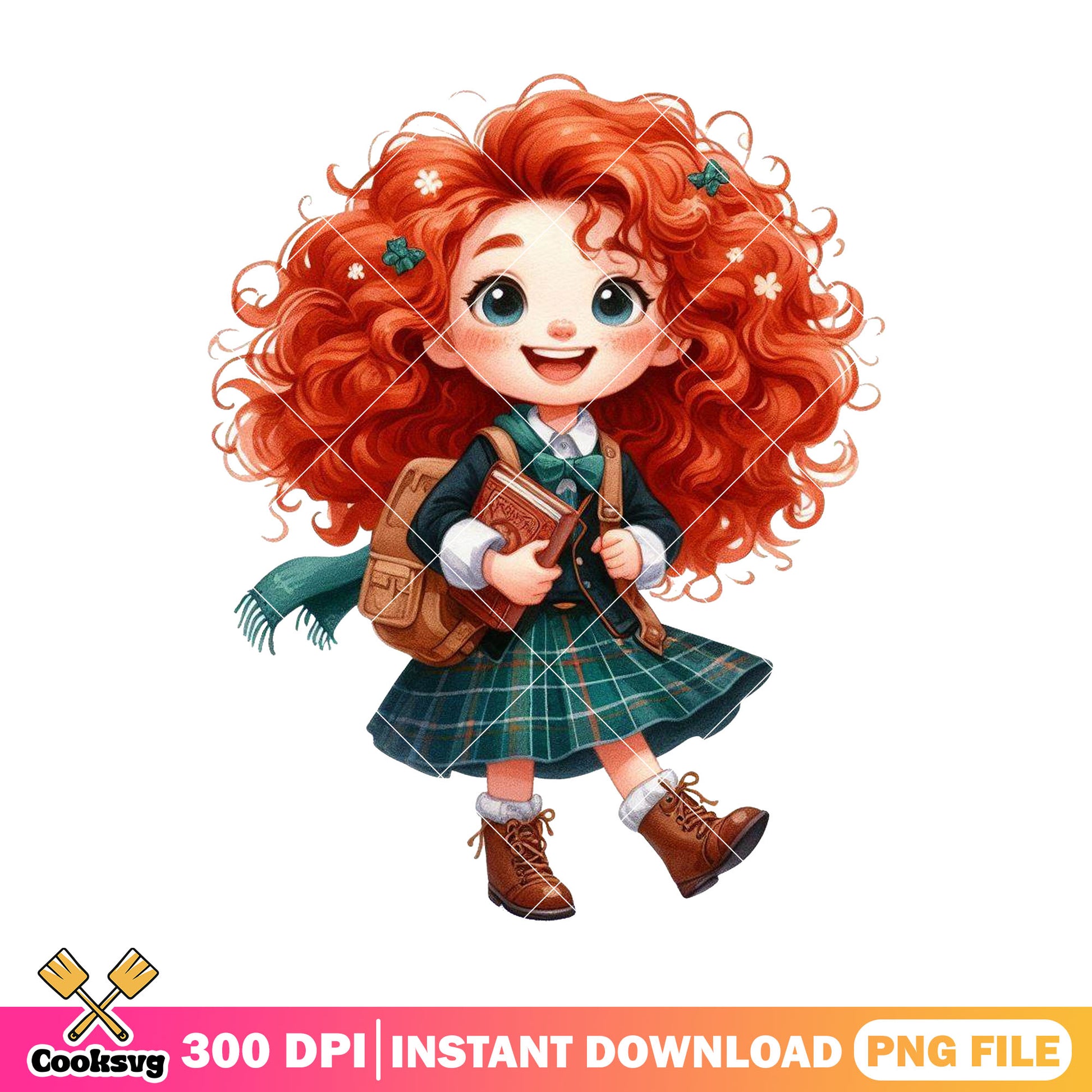 Chibi merida design png, go back to school png,​​ princess disney png