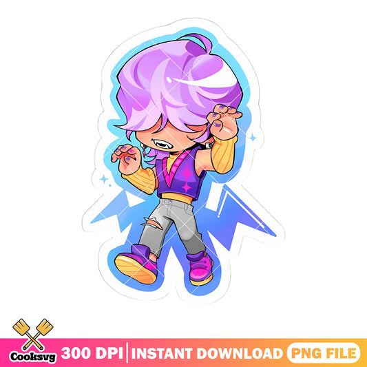 Chibi saja boy kpop png, sticker saja boy png, logo sticker saja png
