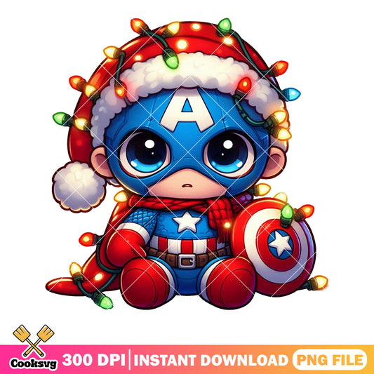 Chibi toy captain usa png, captain america png, marvel disney png