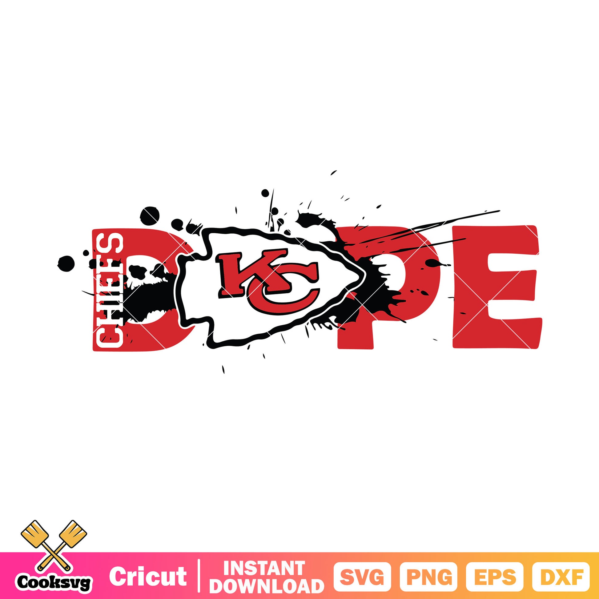 Chiefs dope kc team svg, kansas city svg, nfl teams svg
