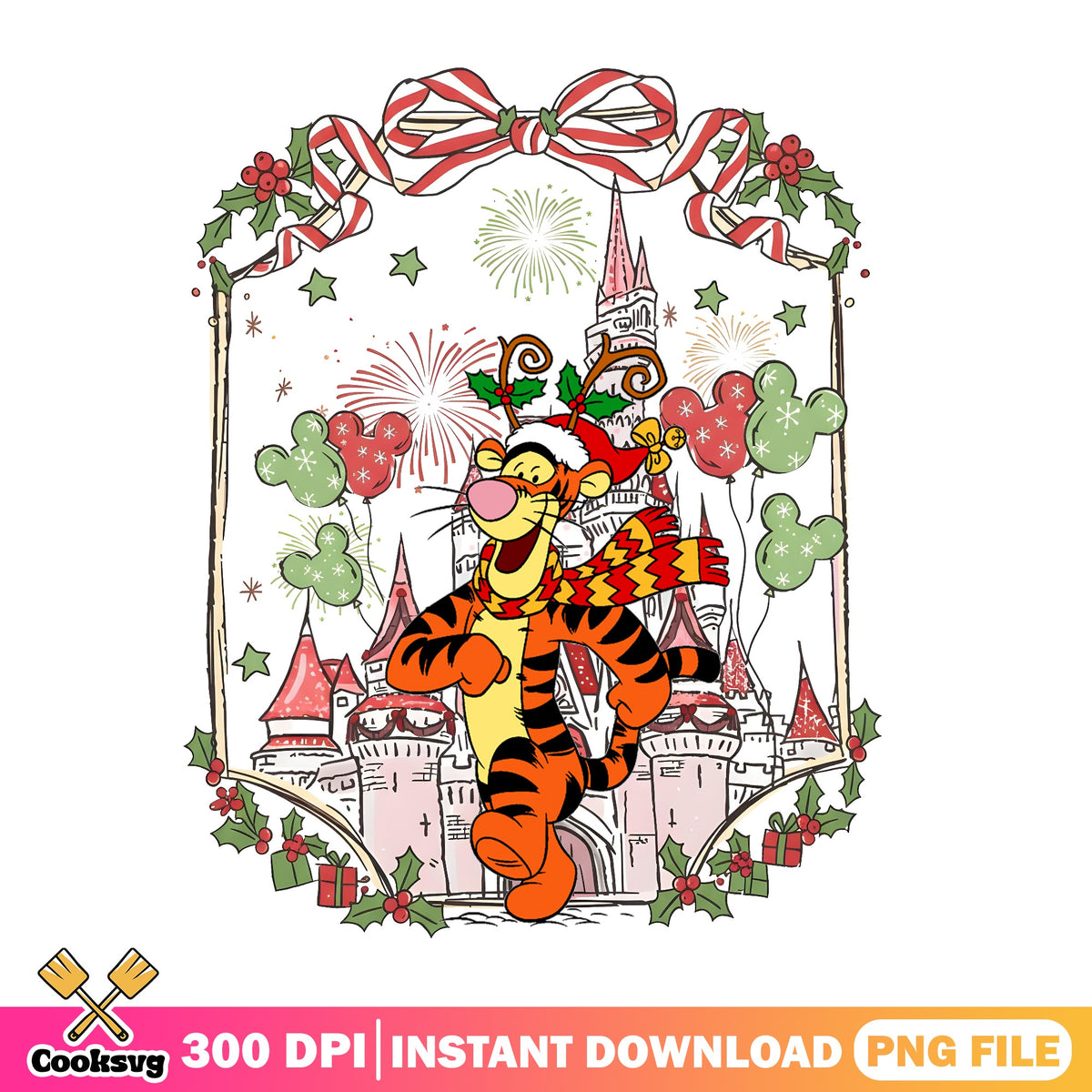 Christmas Light Tigger
