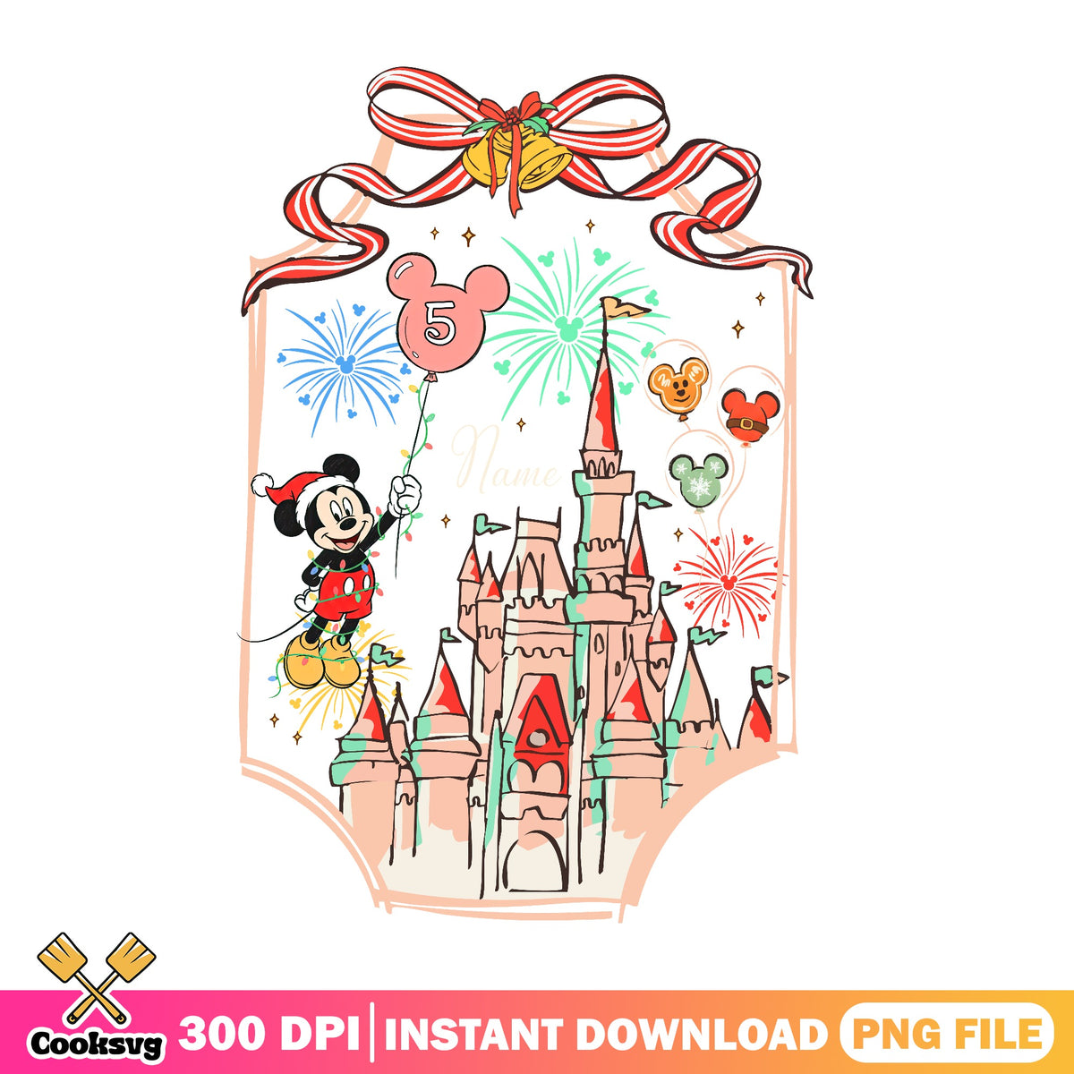 Christmas Mickey
