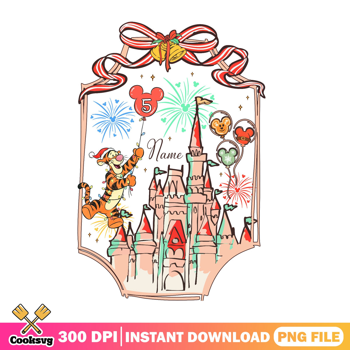 Christmas Tigger 2