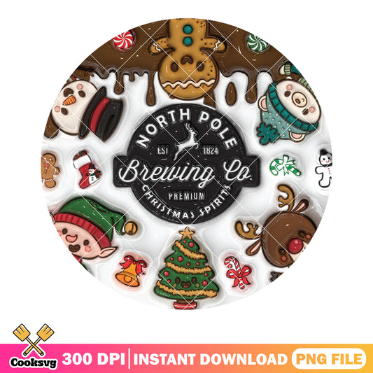 Christmas character est 1824 png, christmas spirit png, xmas png