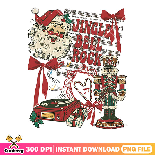 Christmas decor turntable  png, jingle bell png, merry christmas png