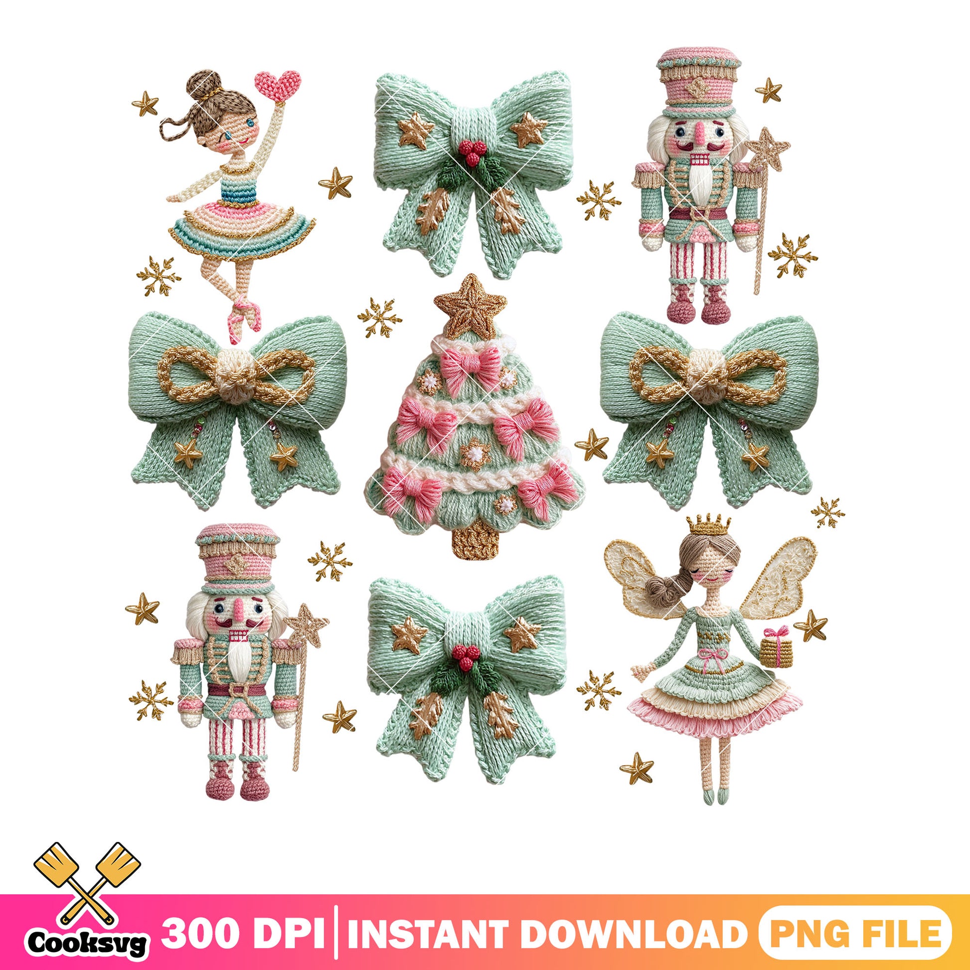 Christmas fairy decor png, christmas festival​ png, christmas tree png