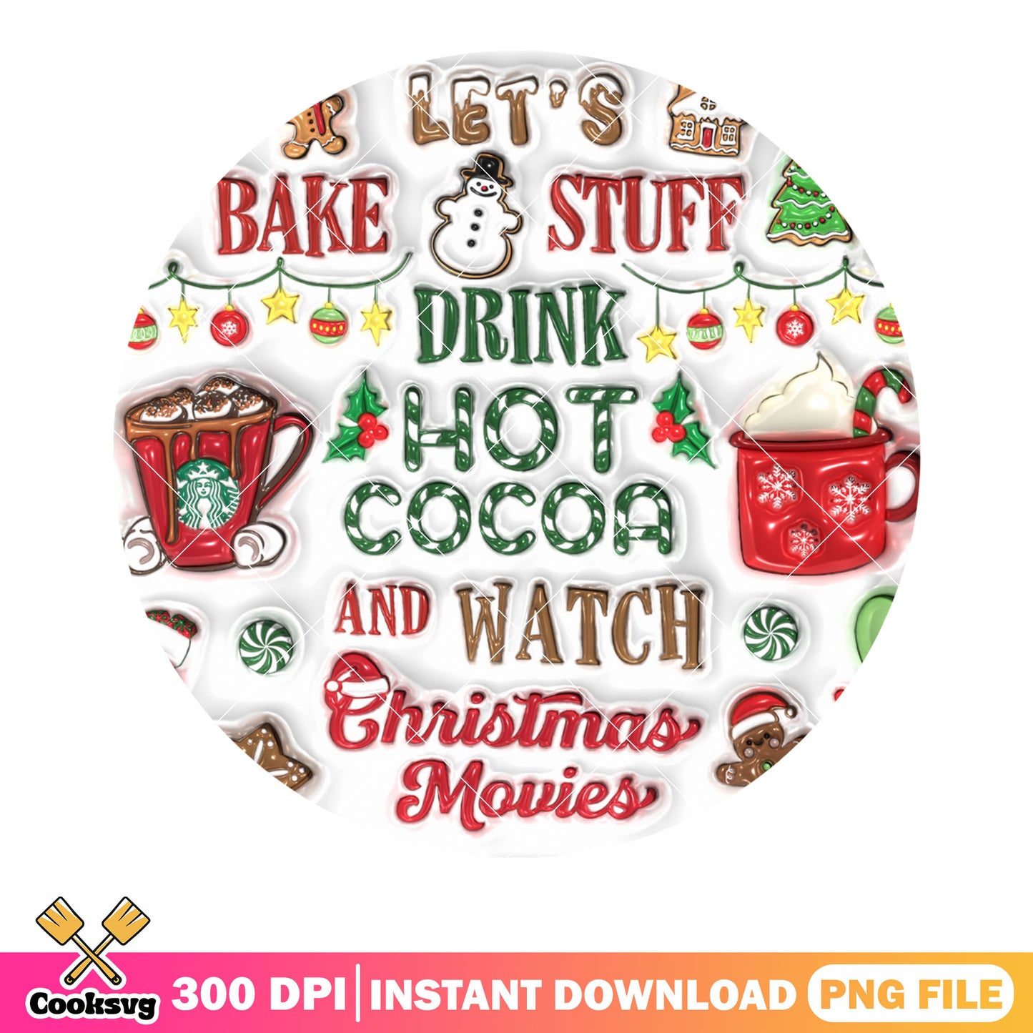 Christmas movie need cocoa png, christmas tree png, christmas decor png
