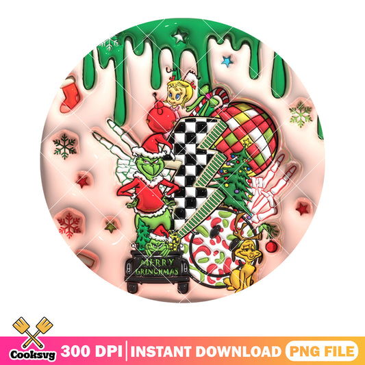 Christmas present cards png, christmas cookies png, the grinch png