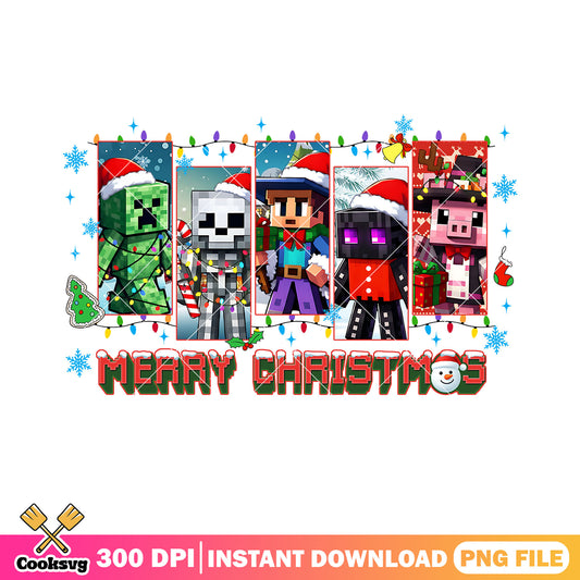 Christmas santa hat minecraft png, skeleton png, mojang studios png