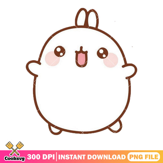 Chubby bunny png digital download, hello kitty png, sanrio characters png