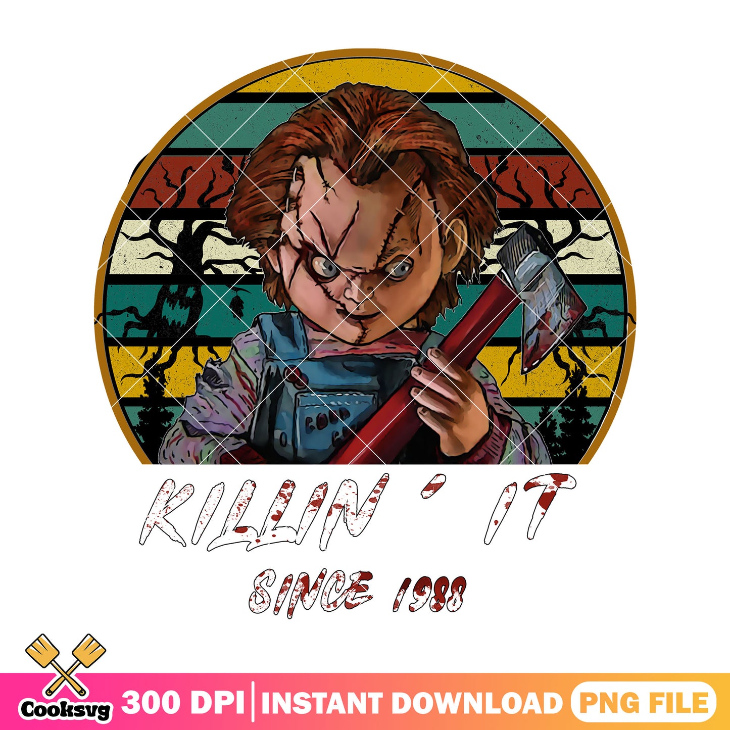 Chucky image  horror png, halloween movie png, horror characters png