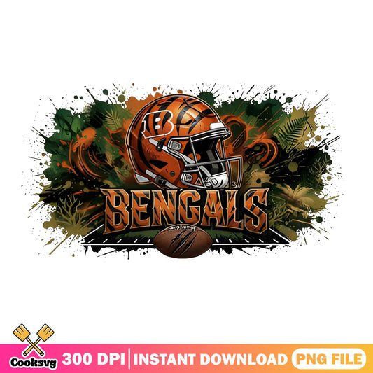 Cincinnati Bengals Football PNG, NFL Team Helmet PNG, Football PNG