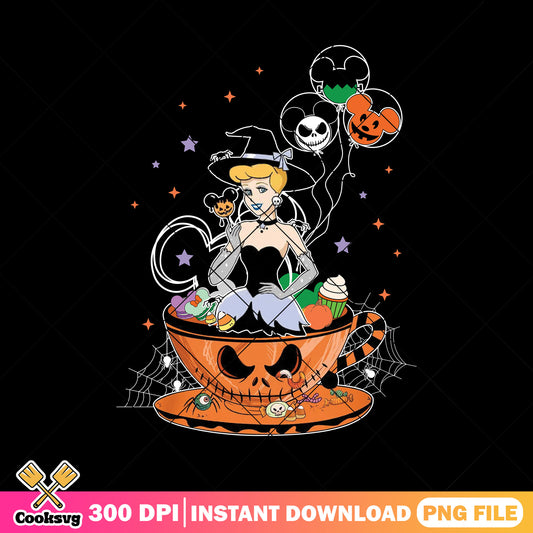 Cinderella enchanted pumpkin png, princess disney png, disney world png