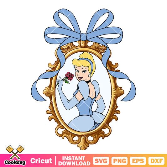 Cinderella princess disney mirror rose png, cinderella princess png
