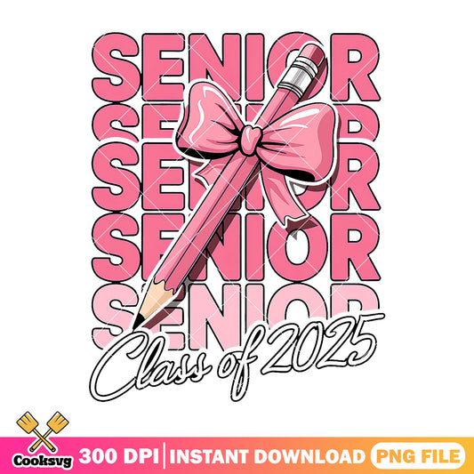 Class of 2025 design png, senior png, when is back to school png