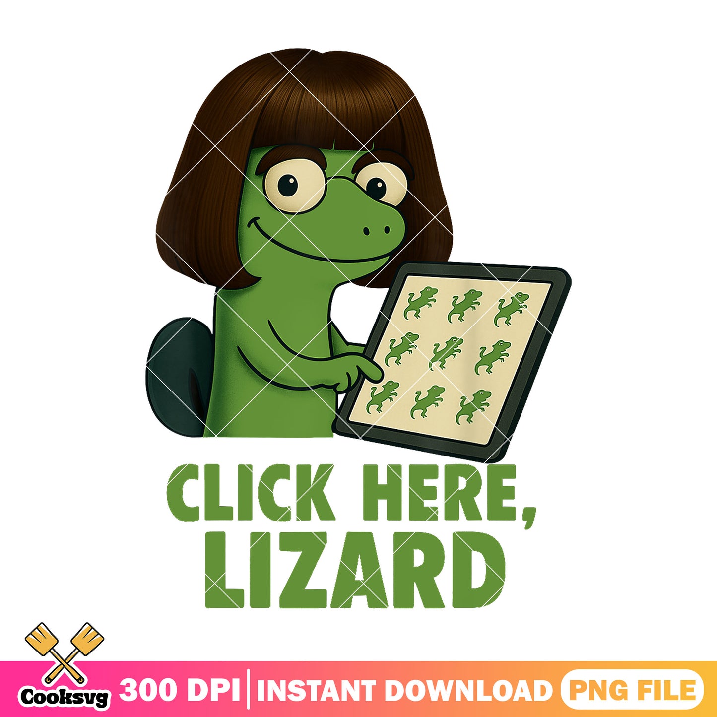 Click here lizard girl png, lizard button meme png, lizard meme png