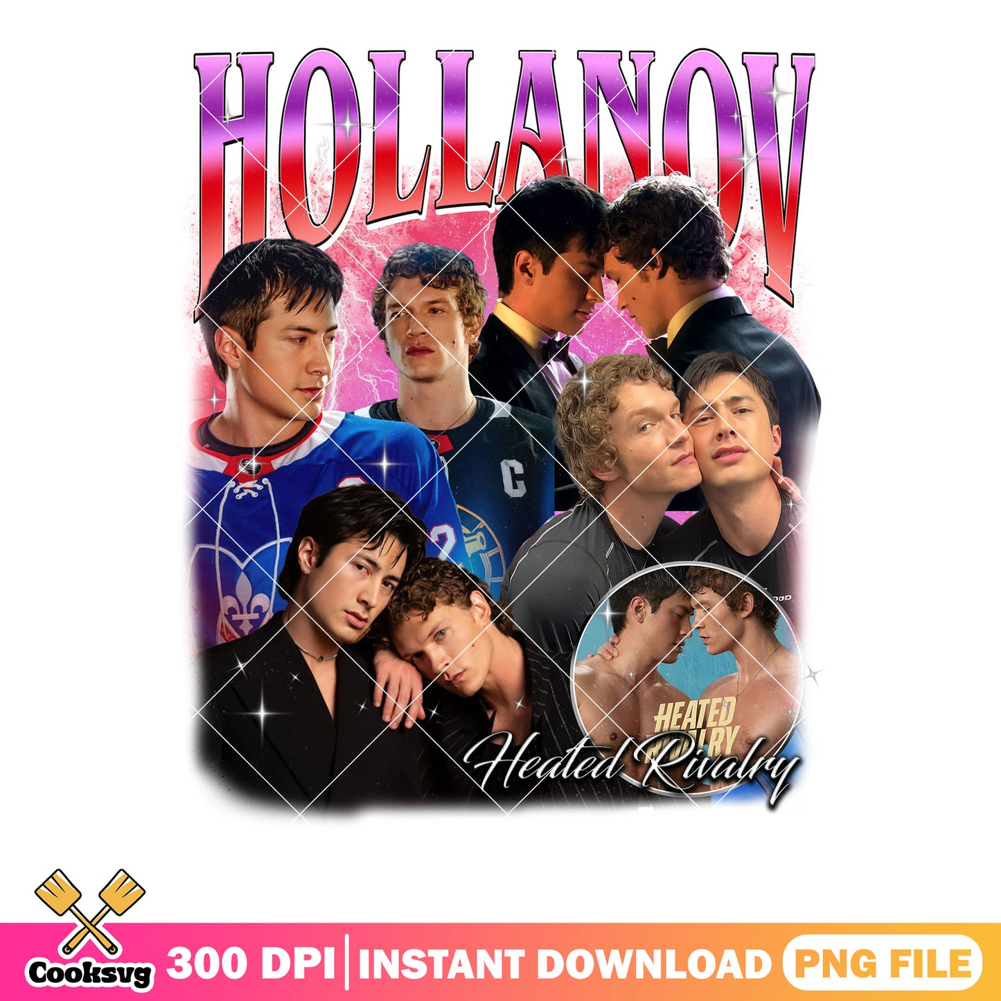 Connor Storrie Bootleg 90s Vintage png, hockey romance png, hollanov png