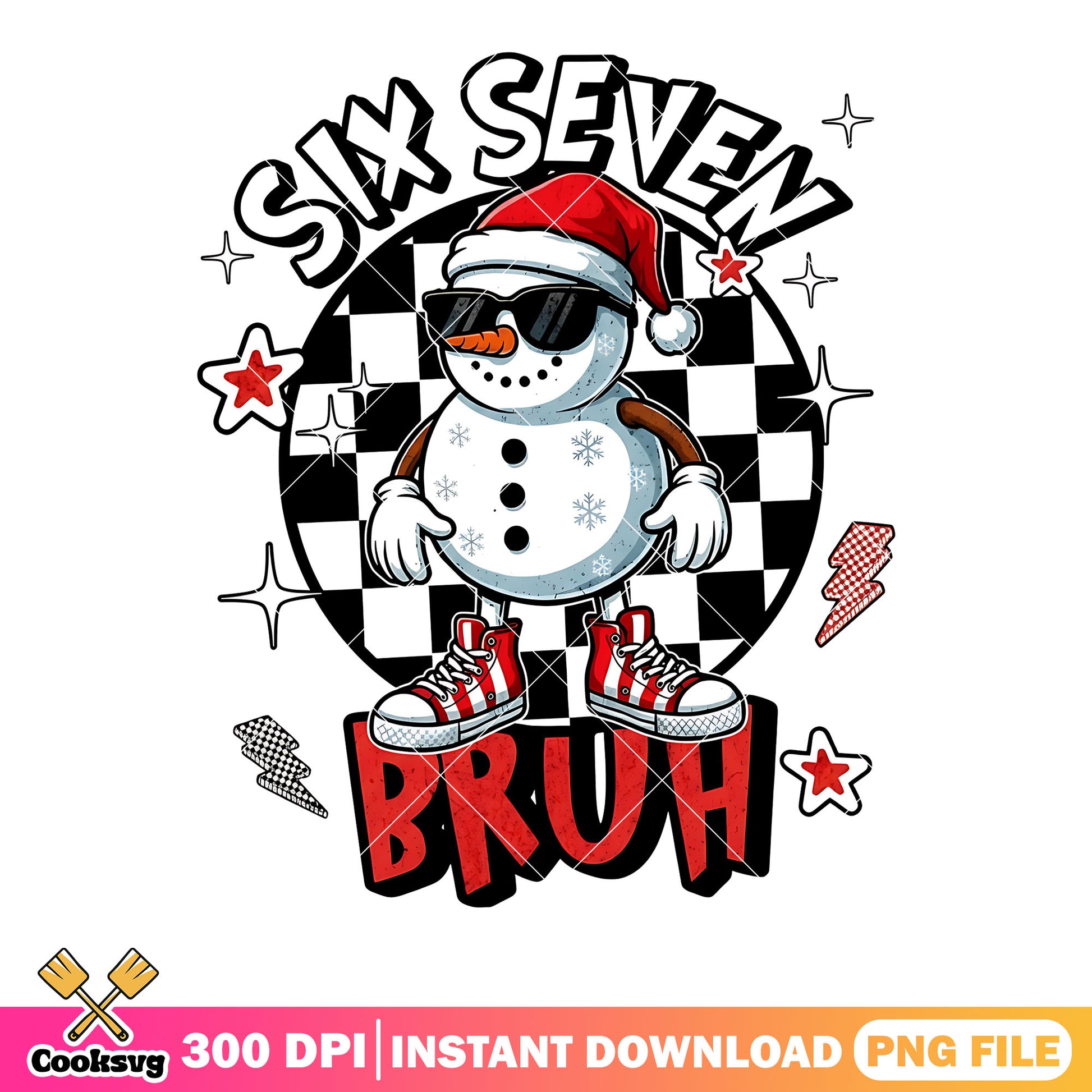 Cool ass snowman png, six seven png, santa claus costume png