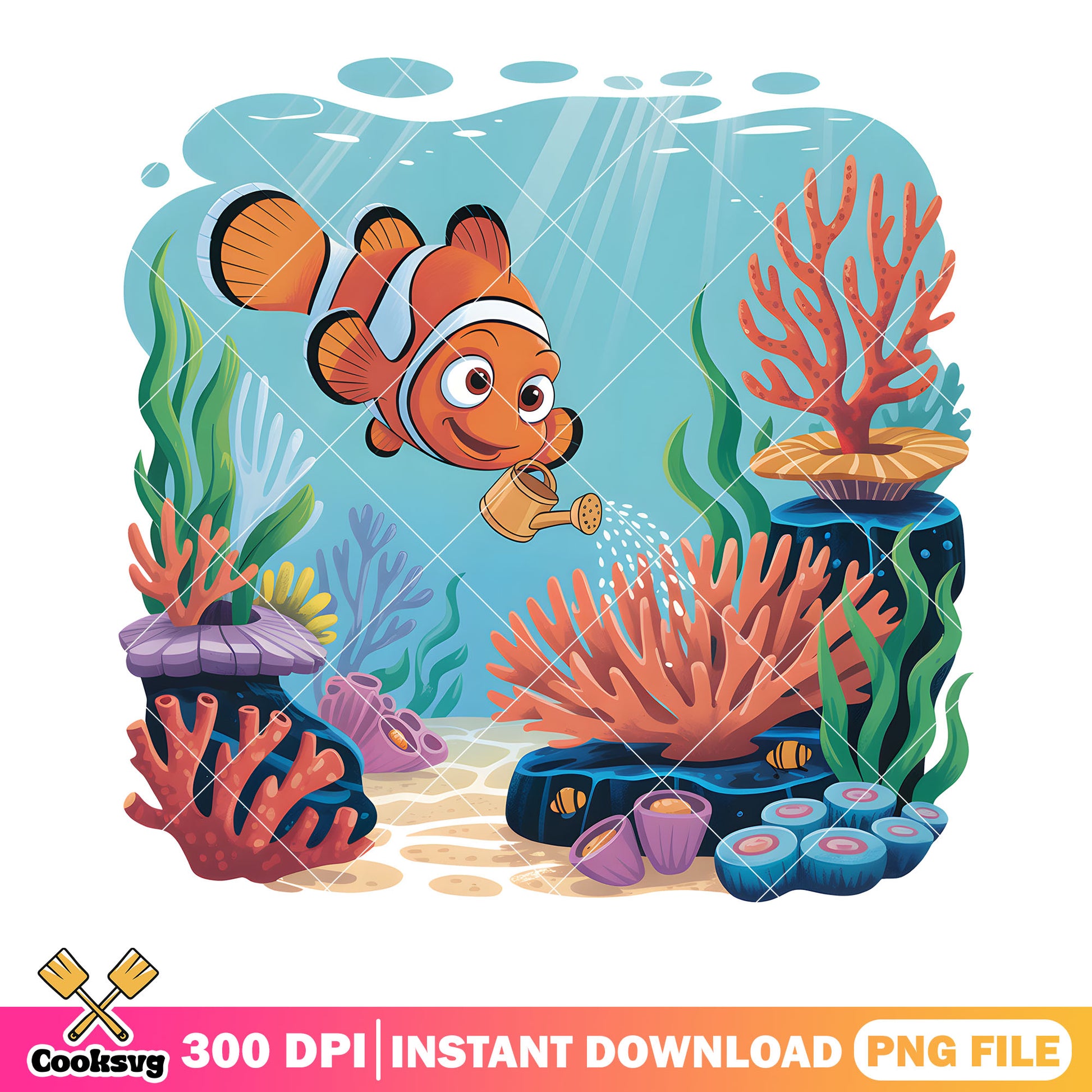 Coral home of marlin png, clownfish marlin​ png, disney poster png
