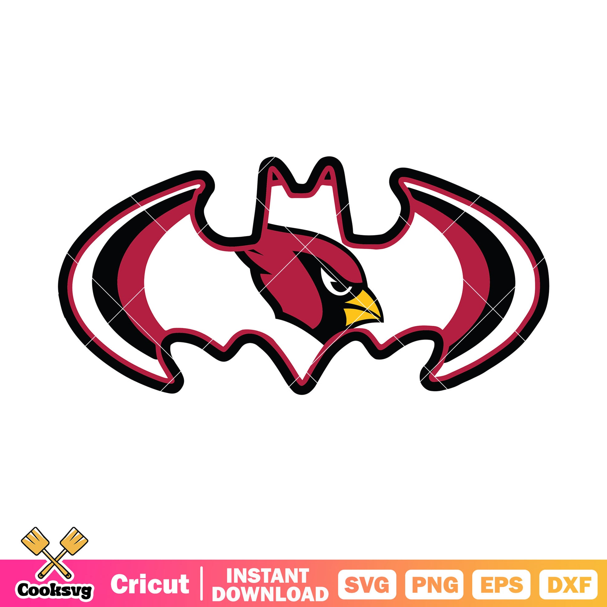 Costume arizona cardinals svg, batman svg, marvel nfl superpro​ svg
