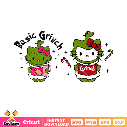 Costume hello kitty svg, starry night svg, grinch costume​ svg