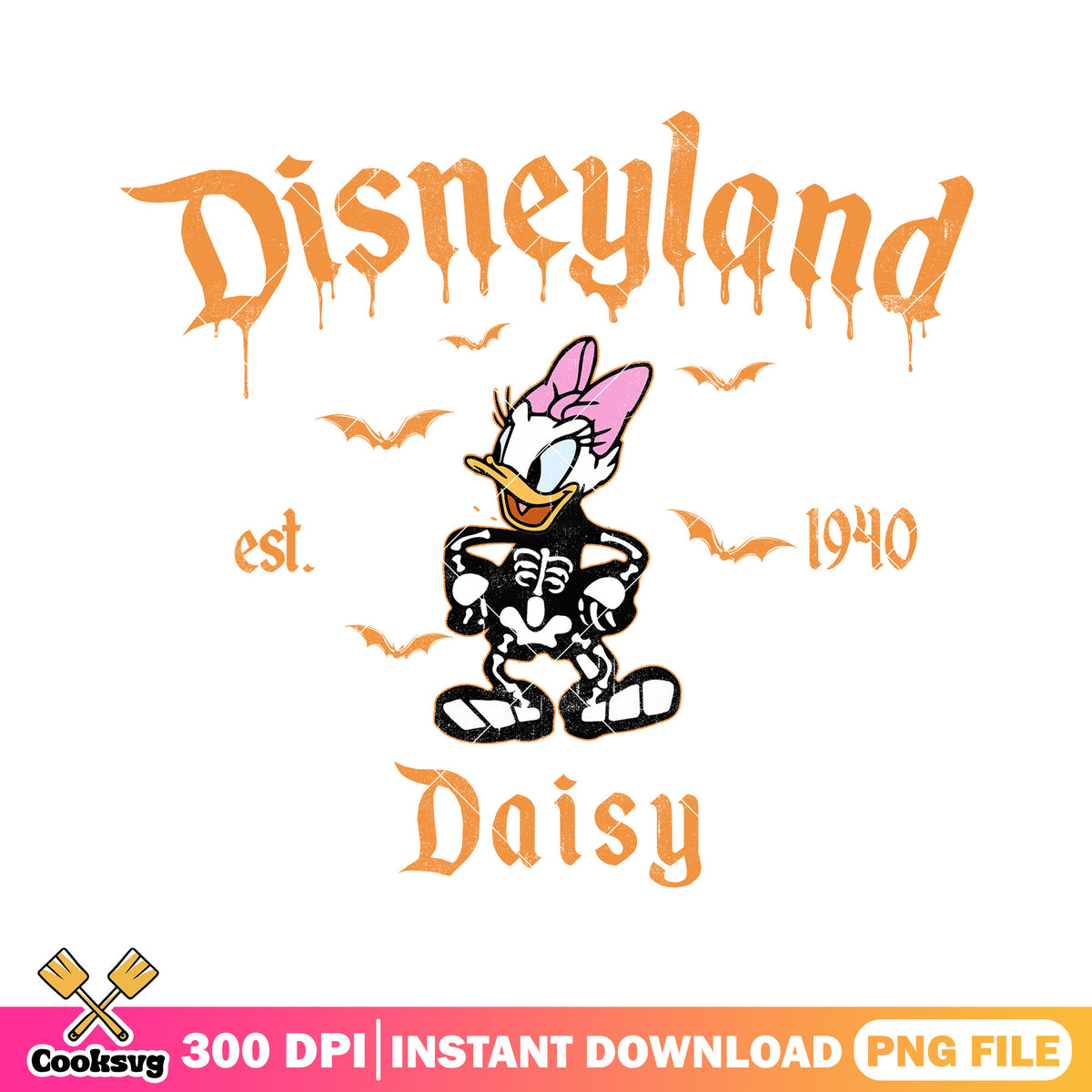Costume skeleton daisy png, disney daisy png, halloween image png – Cooksvg
