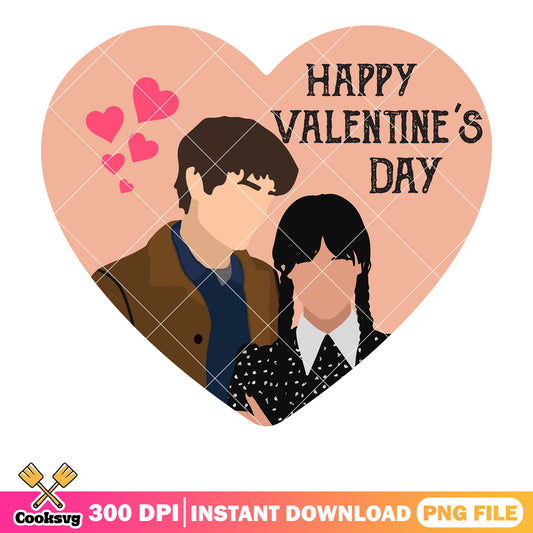 Couple happy valentines day png, happy valentine day png