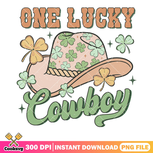 Cowboy lucky hat png, lucky howdy png, patricks season png