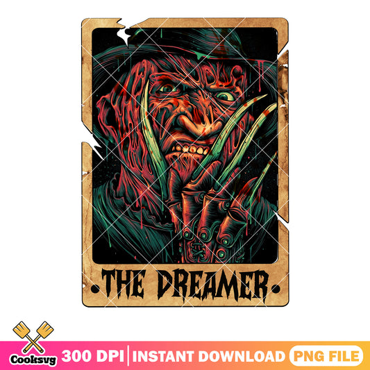 Crazy monster krueger png, sharp claws png, scary halloween png