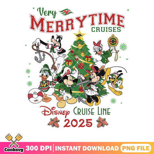 Cruise merrytime tree png, disney trip png, mickey friends png