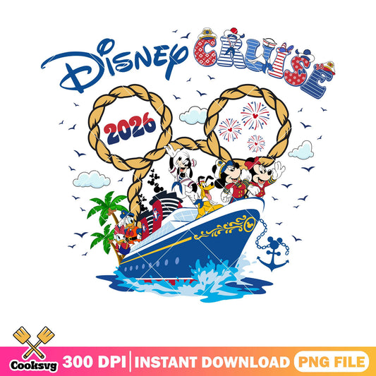 Cruise ship disney 2026 png, cruise travel png, dinsey cruise png