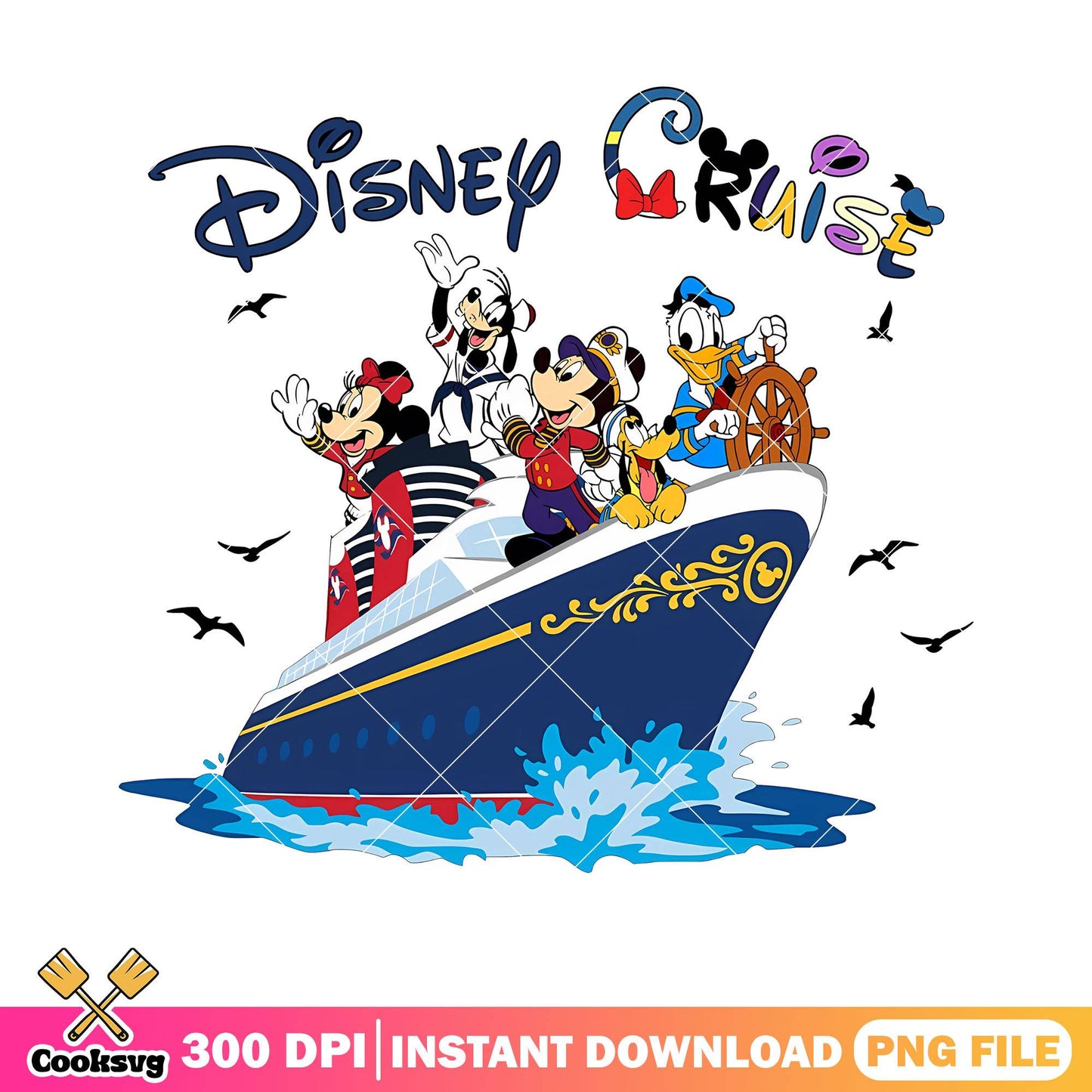 Cruise trip disney mickey friends png, cruise trip png, cruise travel png
