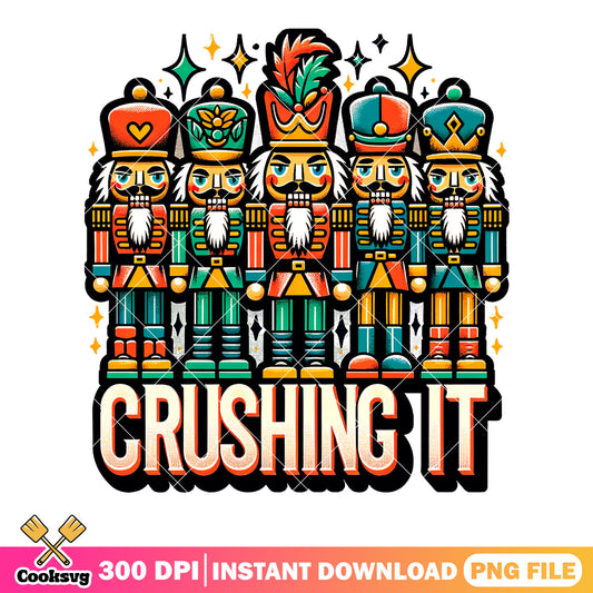 Crushing it tin soldier png, the nut cracker png, merry christmas png