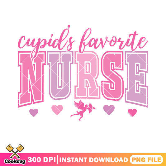 Cupid and nurse valentine png, valentine vibes png, valentine love png