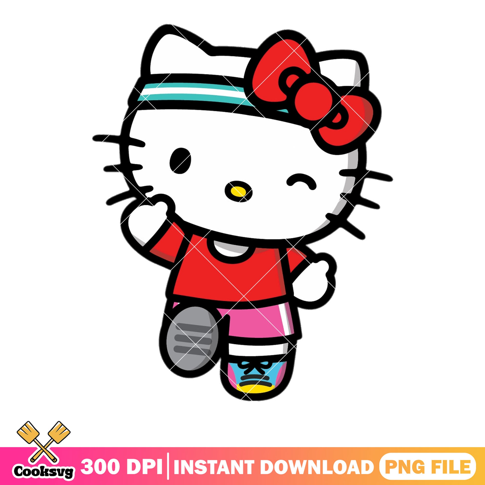 Cute cartoon hello kitty png, hello kitty cartoon png, hello kitty png