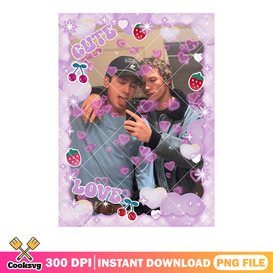 Cute gay love png, ilya rozanov png, shane hollander png