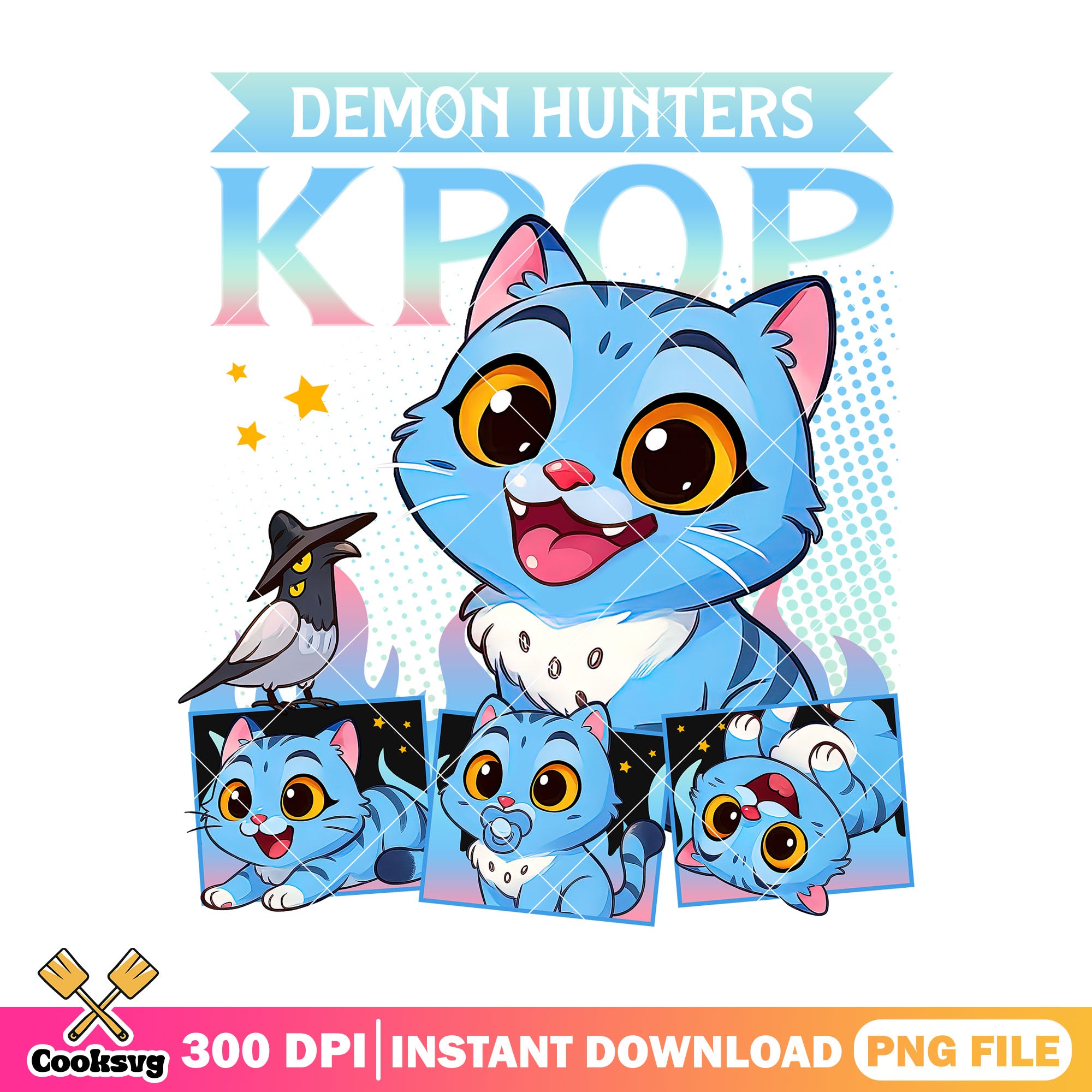 Cute kpop hunters derpy png, derpy tiger png, kpop demon